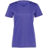 Custom Womens Nexgen Performance V-Neck T-Shirt Purple