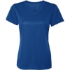 Custom Womens Nexgen Performance V-Neck T-Shirt Royal