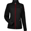Custom Womens Transport Soft Shell Jacket Black/ Red