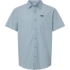 Custom Mens Rapid Rivers™ Novelty Short Sleeve Shirt Ripple Blue