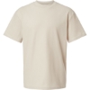 Custom Unisex Pique Mockneck Tee Bone