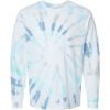 Custom Youth Tie-Dyed Long Sleeve T-Shirt Glacier