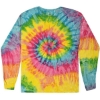 Custom Youth Tie-Dyed Long Sleeve T-Shirt Saturn