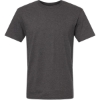 Custom Unisex CVC Tee Heather Asphalt