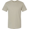 Custom Unisex CVC Tee Heather Khaki
