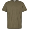 Custom Unisex CVC Tee Heather Olive