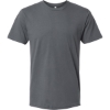 Custom Unisex Fine Jersey Tee Asphalt