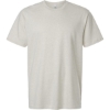 Custom Unisex Fine Jersey Tee Heather Oatmeal