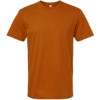 Custom Unisex Fine Jersey Tee Rust