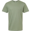 Custom Unisex Fine Jersey Tee Sage