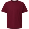 Custom Youth Fine Jersey Tee Cranberry