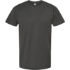 Custom Unisex Fine Jersey T-Shirt Charcoal