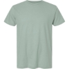Custom Unisex Fine Jersey T-Shirt Heather Light Sage