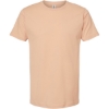 Custom Unisex Fine Jersey T-Shirt Peach