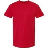 Custom Unisex Fine Jersey T-Shirt Red
