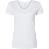 Custom Womens Vera V-Neck T-Shirt White