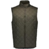 Custom Mens Vintage Diamond Quilted Vest Rosin