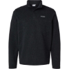 Custom Mens Alto Pass™ Fleece Half-Snap Pullover Black