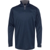 Custom Youth B-Core Quarter-Zip Pullover Navy/ Graphite