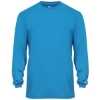 Custom Youth B-Core Long Sleeve T-Shirt Electric Blue