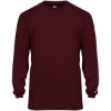 Custom Youth B-Core Long Sleeve T-Shirt Maroon