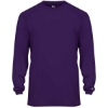 Custom Youth B-Core Long Sleeve T-Shirt Purple