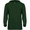 Custom Youth B-Core Long Sleeve Hooded T-Shirt Forest