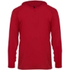 Custom Youth B-Core Long Sleeve Hooded T-Shirt Red