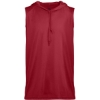 Custom Youth B-Core Sleeveless Hooded T-Shirt Red
