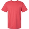 Custom Unisex Classic Pocket T-Shirt Brick