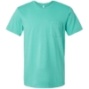 Custom Unisex Classic Pocket T-Shirt Seafoam
