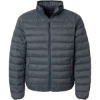 Custom Mens PillowPac Puffer Jacket Pewter