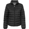 Custom Womens PillowPac Puffer Jacket Black