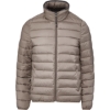 Custom Womens PillowPac Puffer Jacket Driftwood