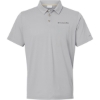 Custom Mens Tech Trail™ Utility Polo Columbia Grey