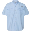 Custom Mens PFG Bahama™ II Short Sleeve Shirt Sail