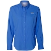 Custom Womens PFG Tamiami™ II Shirt Vivid Blue