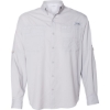 Custom Mens PFG Tamiami™ II Shirt Cool Grey