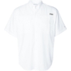 Custom Mens PFG Tamiami™ II Short Sleeve Shirt White