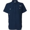 Custom Womens PFG Bahama™ Short Sleeve Shirt Collegiate Navy