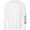 Custom Mens PFG Terminal Tackle™ Hooded Long Sleeve T-Shirt White/ Nightshade