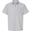 Custom Mens PFG Slack Tide™ Camp Shirt Cool Grey