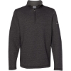 Custom Mens Great Hart Mountain™ III Half-Zip Pullover Black Heather
