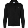 Custom Mens Essential Hike™ Grid Fleece Full-Zip Black