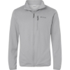Custom Mens Essential Hike™ Grid Fleece Full-Zip Columbia Grey