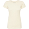 Custom Womens Fine Jersey Slim Fit T-Shirt Natural