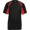 Custom Youth B-Core Hook T-Shirt Black/ Red