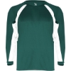 Custom Youth B-Core Hook Long Sleeve T-Shirt Forest/ White