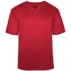 Custom Youth B-Core V-Neck T-Shirt Red