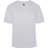 Custom Youth B-Core V-Neck T-Shirt Silver